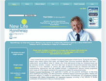 Tablet Screenshot of newlifehypnotherapy.org